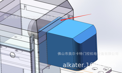 法尔特无轨悬浮折叠门 上置式隐藏开门机 柱内隐藏电机 新型专利|ru