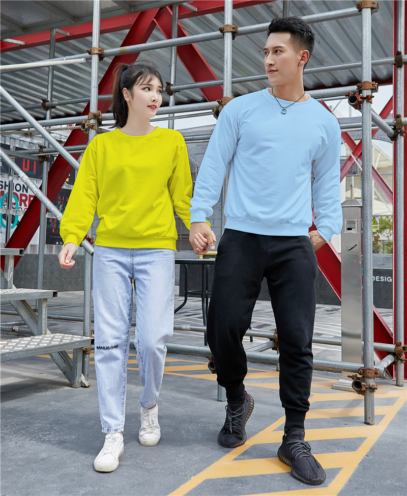 Comfort Function Loose Fit Type Solid Color Pattern Women's Hoodie Long Sleeve Unisex Hoodies Simple Style Solid Color