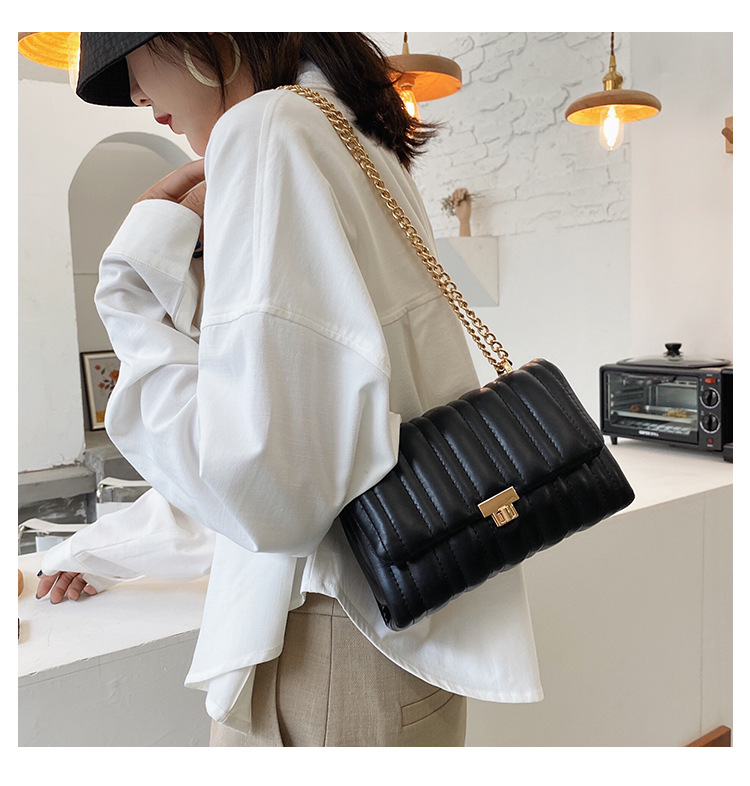 new trendy korean wild oneshoulder messenger fashion chain small bagpicture17