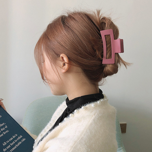 Korean Dongdaemun frosted hair clip French retro small hair clip temperament broken hair bangs clip on the back of the head