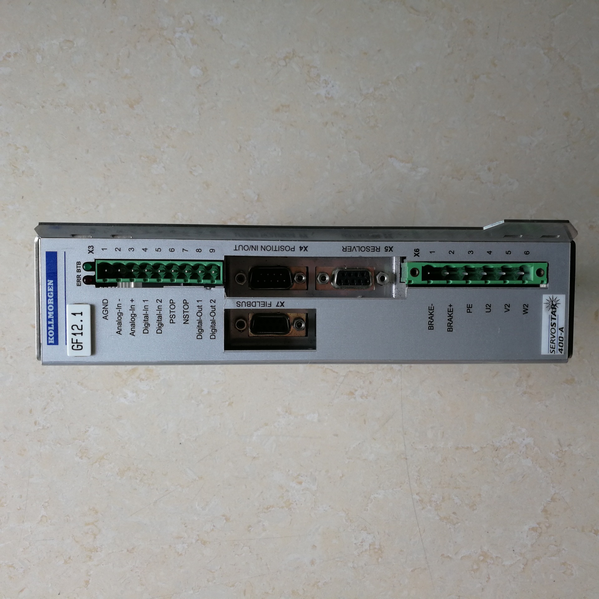 KOLLMORGEN海德堡印刷设备配件 SERVOSTAR406A-C S406A-CA 保修