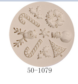 Christmas Tree Fondant Cake Mold Image 6