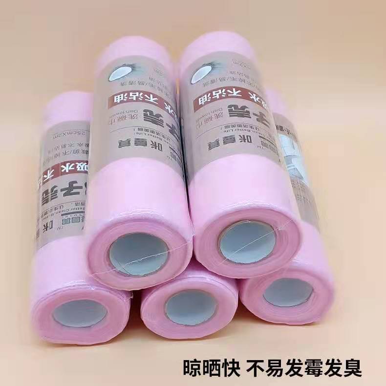 懒人抹布干湿两用厨房无纺可水洗清洁刷洗碗巾不沾油万用布机器