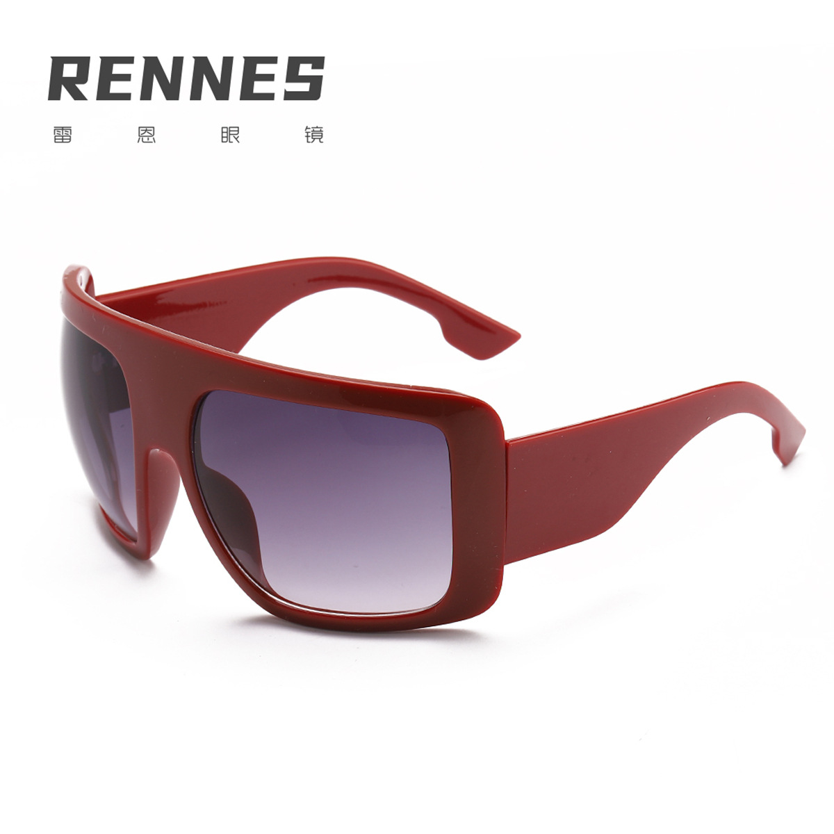 2021 nueva moda europea y americana ins retro máscara gafas de sol de mujer de moda gafas de sol 98046