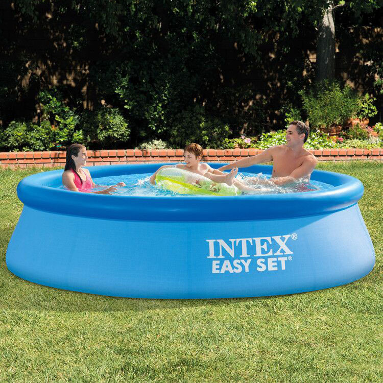 INTEX28120 big family swimming pool dish-shaped swimming pool thickened inflatable swimming pool adult paddling pool