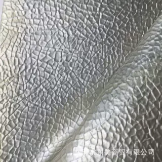 现货供应拉毛底爆裂纹装饰家具小蛇纹鳞片纹箱包皮具