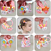 Rainbow hair rope, children's hair accessory, wholesale