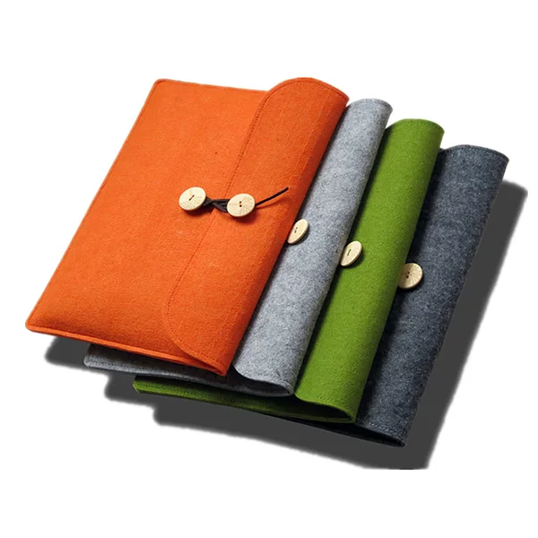 Supply felt tablet bag MacBook laptop liner bag iPad protective case customized wholesale