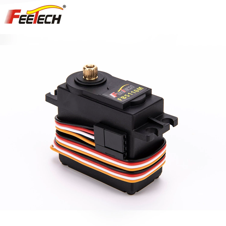 Feite с защитой от перегрузки с обратной связью по напряжению 6 В напряжение 15 кг угол 300 ° FB5116M цифровой рулевой механизм