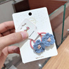 Children's knitted cute hair rope flower-shaped, Korean style