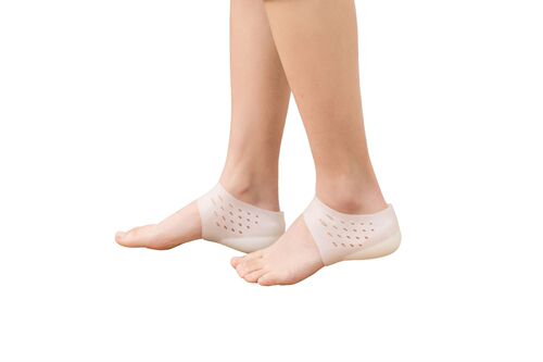 Physical examination for short people invisible silicone 5cm female internet celebrity bionic inner heightening insole for men