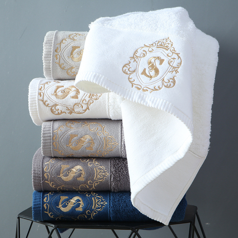Five-star hotel thickened cotton towel l...