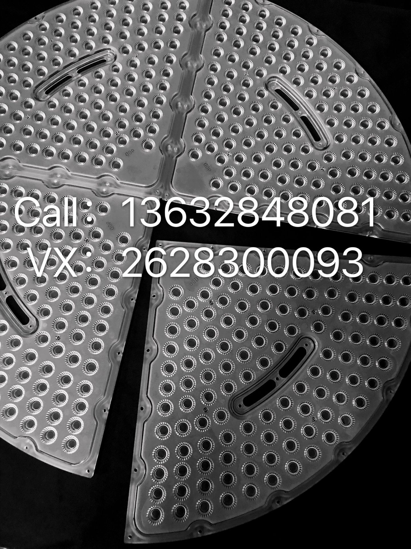 新款扇形1200W足球场灯透镜LED网球场灯透镜投光灯透镜投射灯透镜