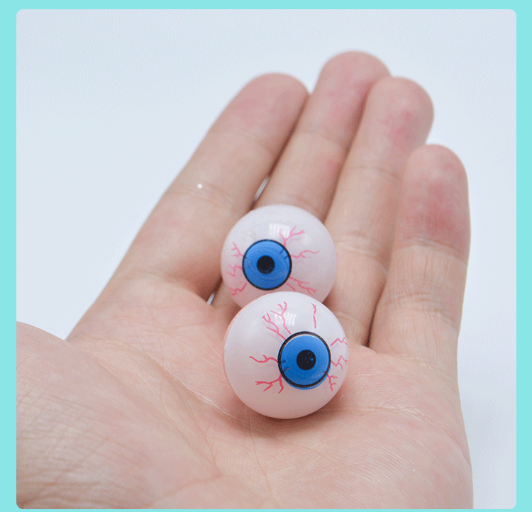 Halloween costume simulation, disgusting and scary eyeball props, prank and prank eyeball toys wholesale detail image 5