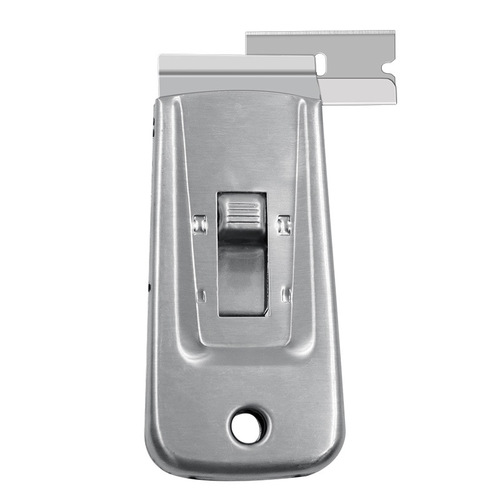 Pocket glass cleaning blade, self-adhesive cleaning, glue removal blade cleaning knife, metal scraper, multi-purpose