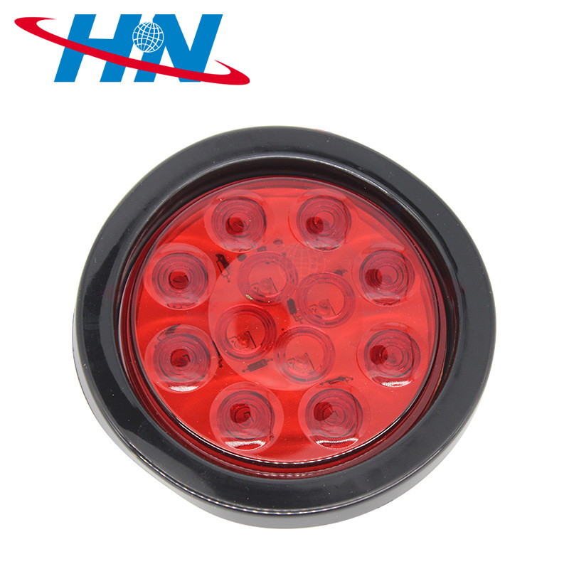 Universal aplicable camión y camión luz trasera roja luz de advertencia LED luz trasera
