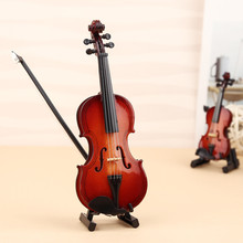 迷你乐器手工小提琴模型摆件乐器模型音乐培训学校老师毕业礼物