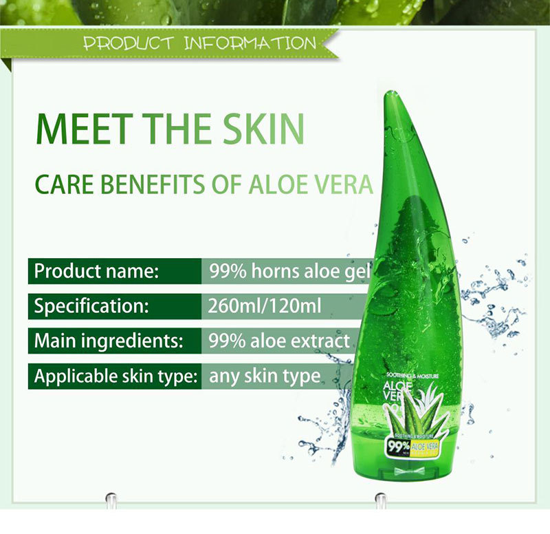Anti-acne Repairing Acne Marks Moisturizing Moisturizing Aloe Vera Gel