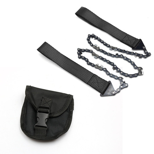 24-inch portable outdoor survival hand chain saw garden saw hand chain saw scroll saw outdoor camping tool