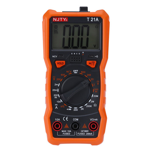 Factory supply Tianyu Electric Instruments Convenient Home Desktop Digital Multimeter T21A Digital Multimeter
