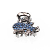 Crystal, crab pin, bangs, metal hairgrip, European style, simple and elegant design