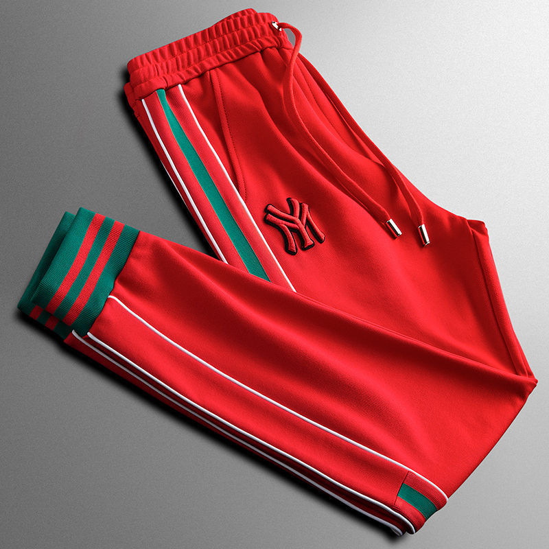 2020 spring thin side stripe sports casu...