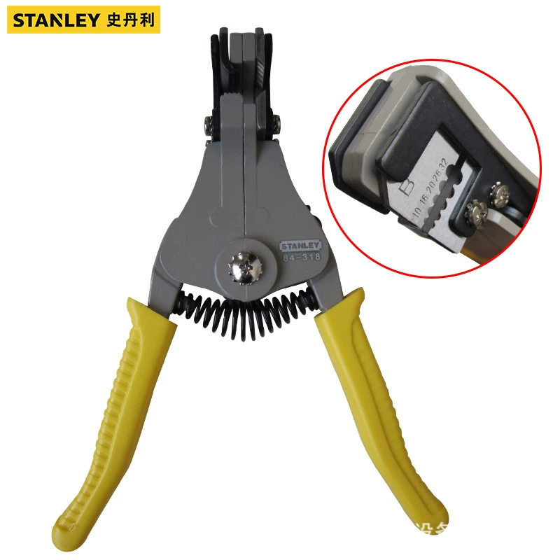 Оригинальные товары STANLEY/STANLEY 1-3,2 мм инструмент для зачистки проводов 84-318-23C автоматический инструмент для зачистки проводов