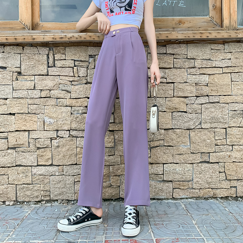 Pantalon léger femme en Cuir recyclé - Ref 3429942 Image 3