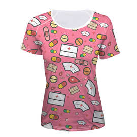 夏季丸印花女短袖 学院风甜美圆领T恤 Print T-Shirt Tops