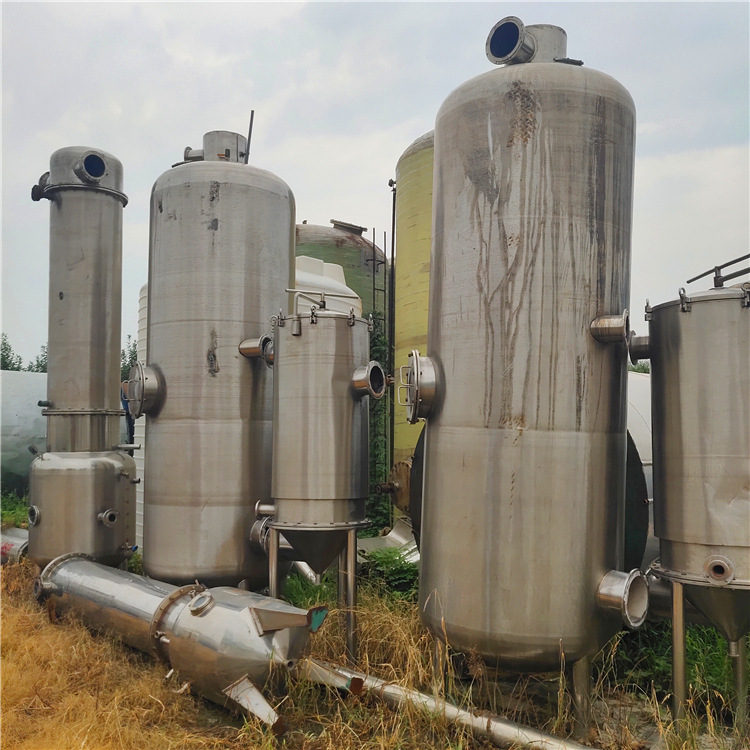 二手食品蒸发器 316单效蒸发器 销售二手三效蒸发器