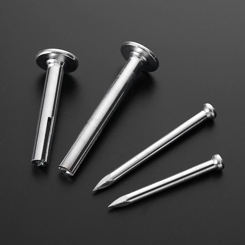 6*40 largo 6*50 largo núcleo Americano de expansión de uñas antirrobo ventana Especial Inserto Gecko uñas rápidas ventas directas de la fábrica