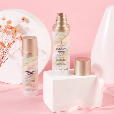 Net red burst HIH Trichromatic cream Makeup Primer moist Concealer Moisture Bird feces make up base Cheap makeup