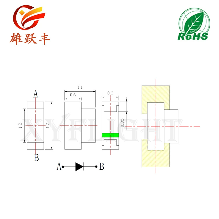 LED light emitting diode 0603 side red patch led lamp beads 0602 1606 red light red light SMD
