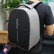 工厂直销现货笔记本双肩背包 出口品质防盗大容量背包带USB电脑包
