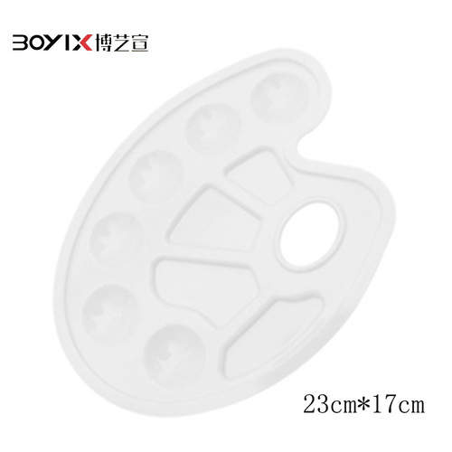 Direct Supply Finger Painting Plastic Palette Children's Creative Drawing and Painting Palette DIY Children's Art Supplies