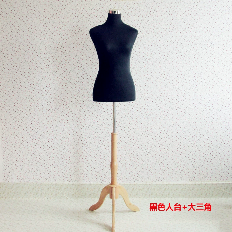 Renwa's three -dimensional tailoring female tool accessories Half -body model props can be performed on clothing display shelves