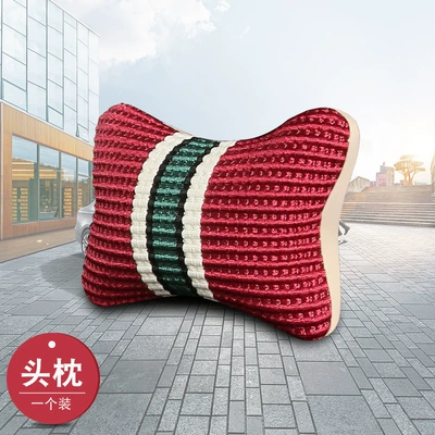 Waist support, New breathable car waist - red-headrest