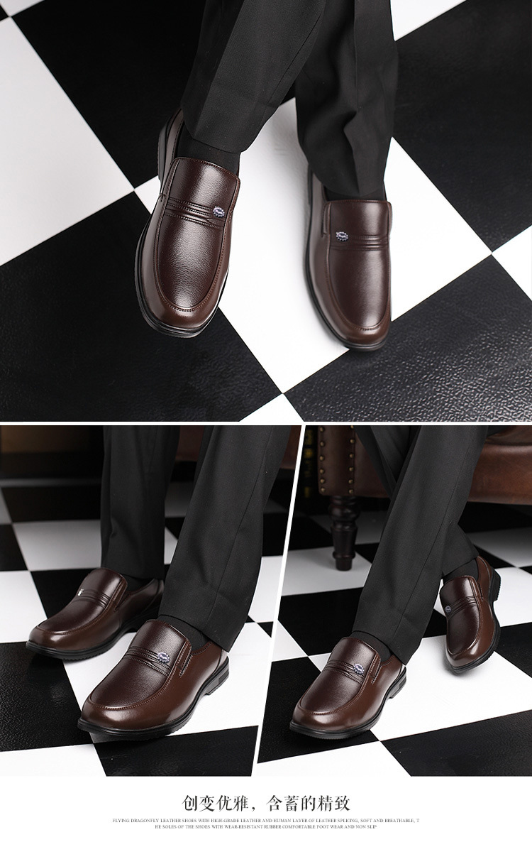 Chaussures homme en cuir véritable - Ref 3445692 Image 21