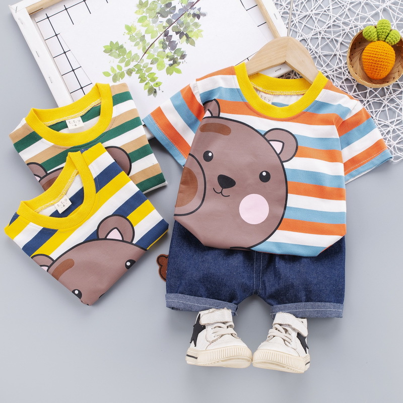 Boy's summer suit 2021 new style child b...