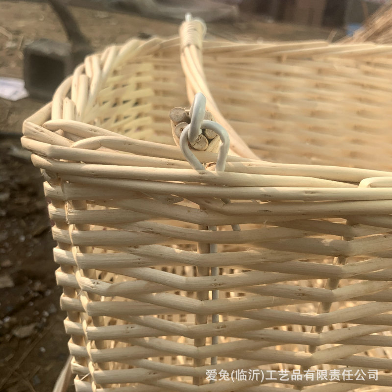 Al Aire Libre picnic portátil cesta sauce tejido idílico ins boutique sauce tejido compras cesta de regalo cesta de verduras cesta portátil