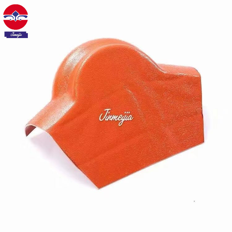 沈阳金美佳源头厂家 正脊堵头30cm*24cm枣红色 精美品质 防褪色