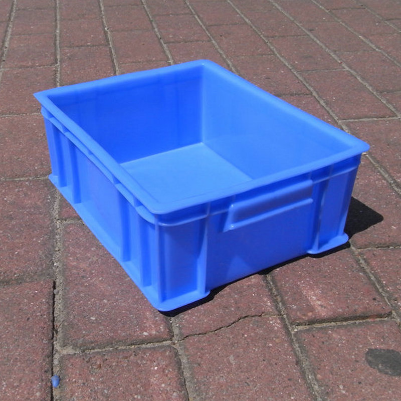 【百塑】厂家供应五金配件加厚A3号塑料周转箱注塑厚3号塑胶箱