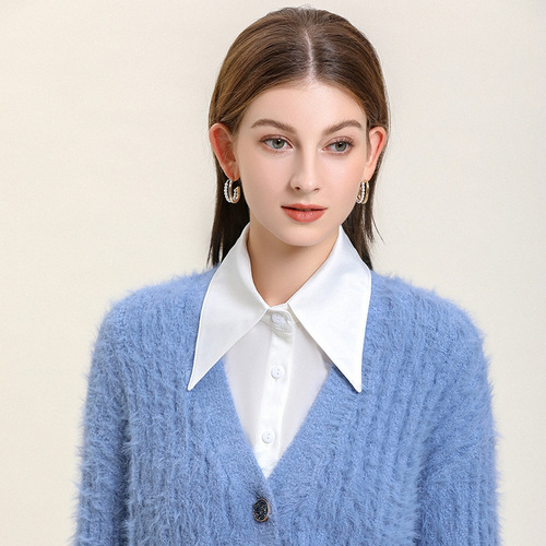 Korean decorative fake collar for women in autumn and winter, new versatile and beautiful shirt collar, lace fake collar