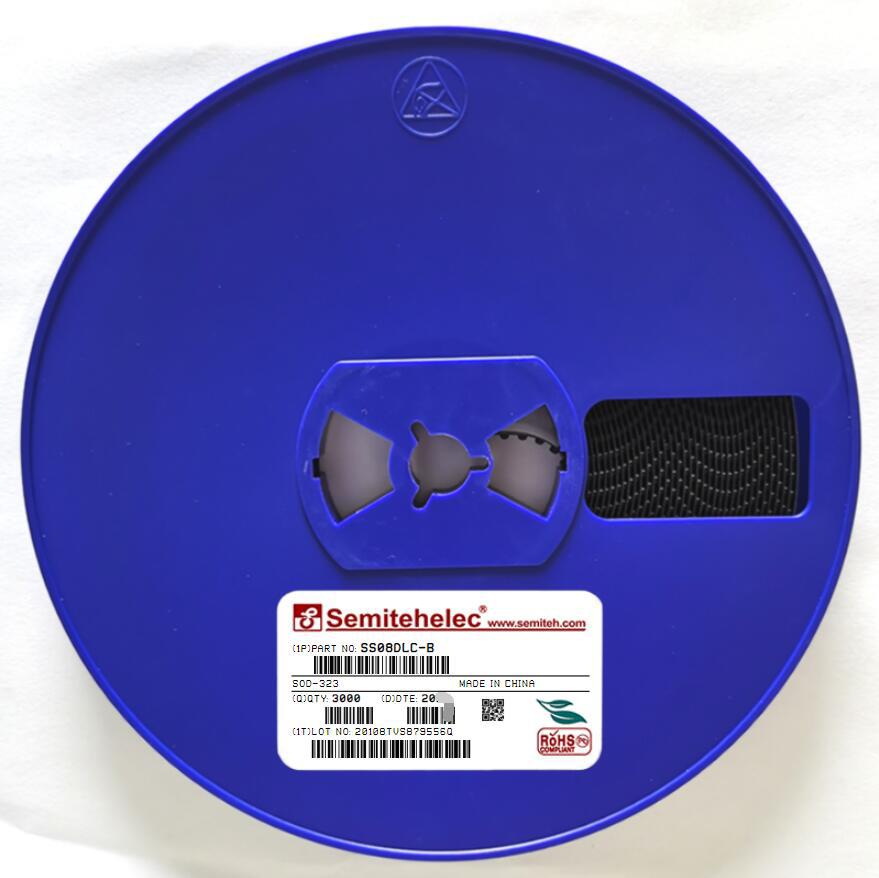 SS08DLC-B ESD静电保护二极管 8V 双向 低电容 SOD-323 SEMITEH