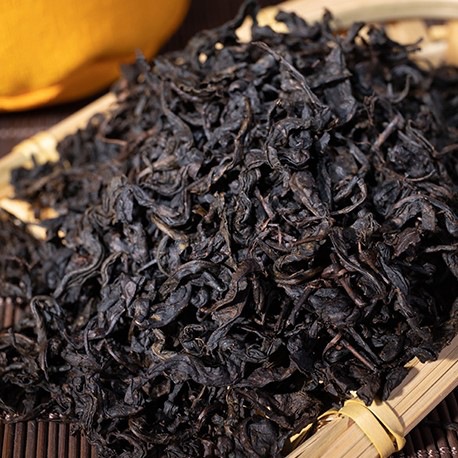 湖南安化黑茶天尖茶500克黑茶叶安化高山茶1斤天尖散茶黄色布袋装|ms