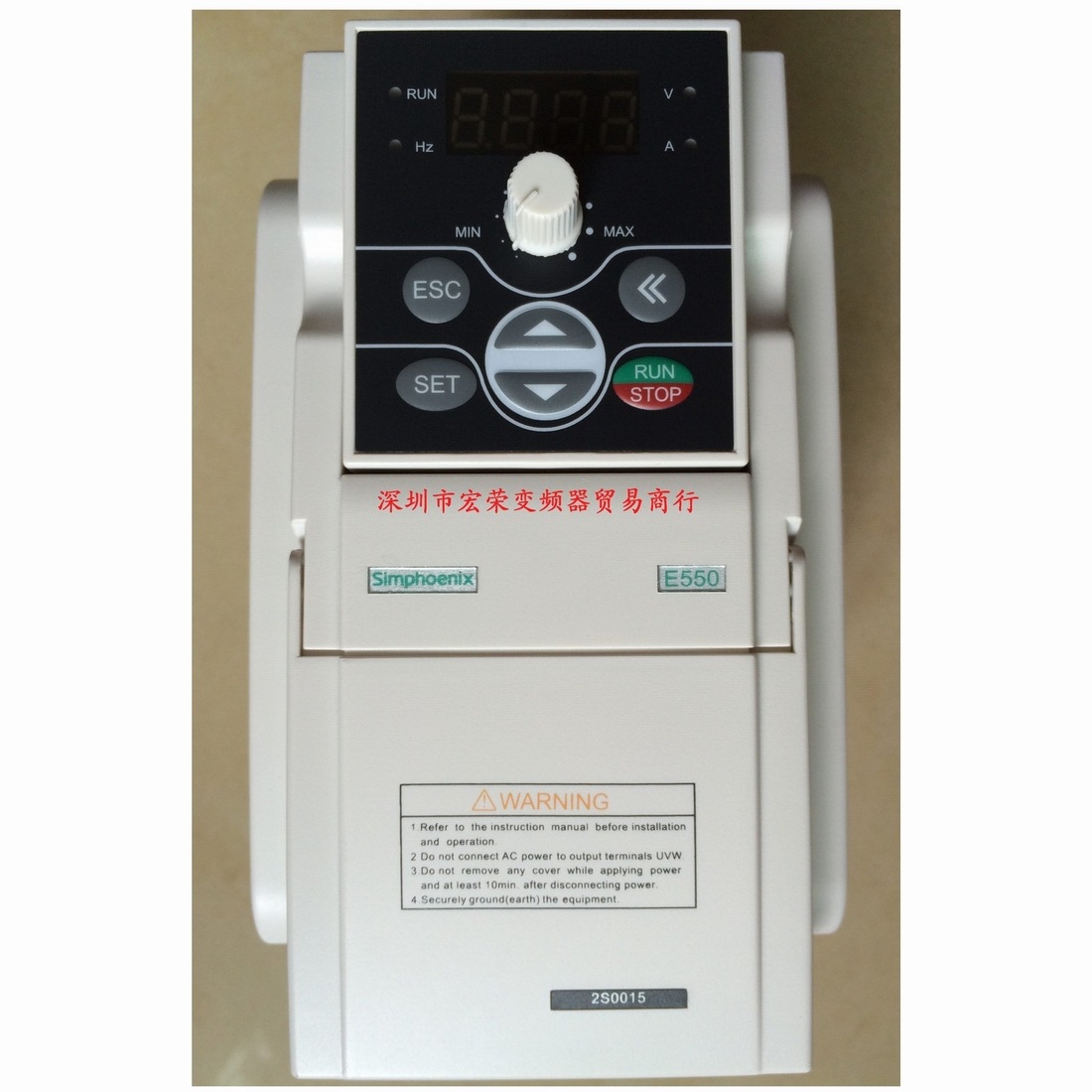 Simphoenix变频器E550-2S0015及面板现货   极速发货