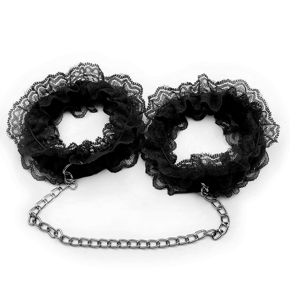 Tienda de fábrica al por mayor juguetes sexuales de encaje esposas tobillo Rojo Negro pulsera tobillo juguete