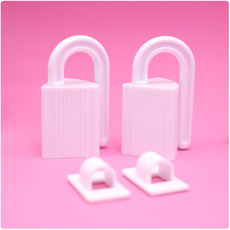 宝宝防夹手门铰链挂锁 儿童安全门卡门夹门挡门塞 门缝止关器