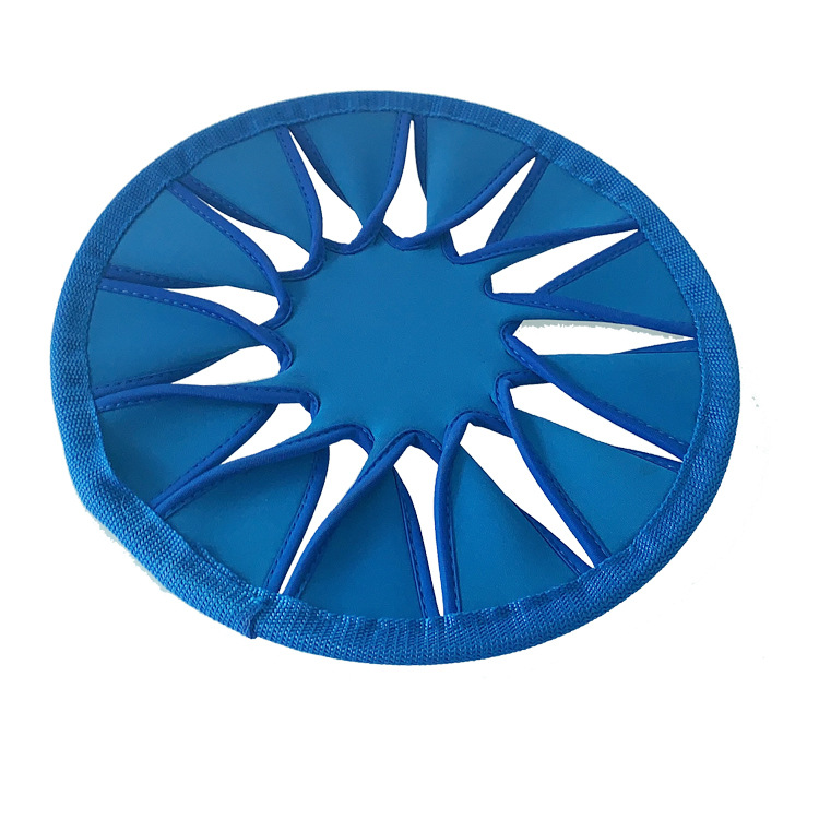 Manufactor Direct selling environmental protection Neoprene Sandy beach Frisbee Convolution Twisting Frisbee Customizable