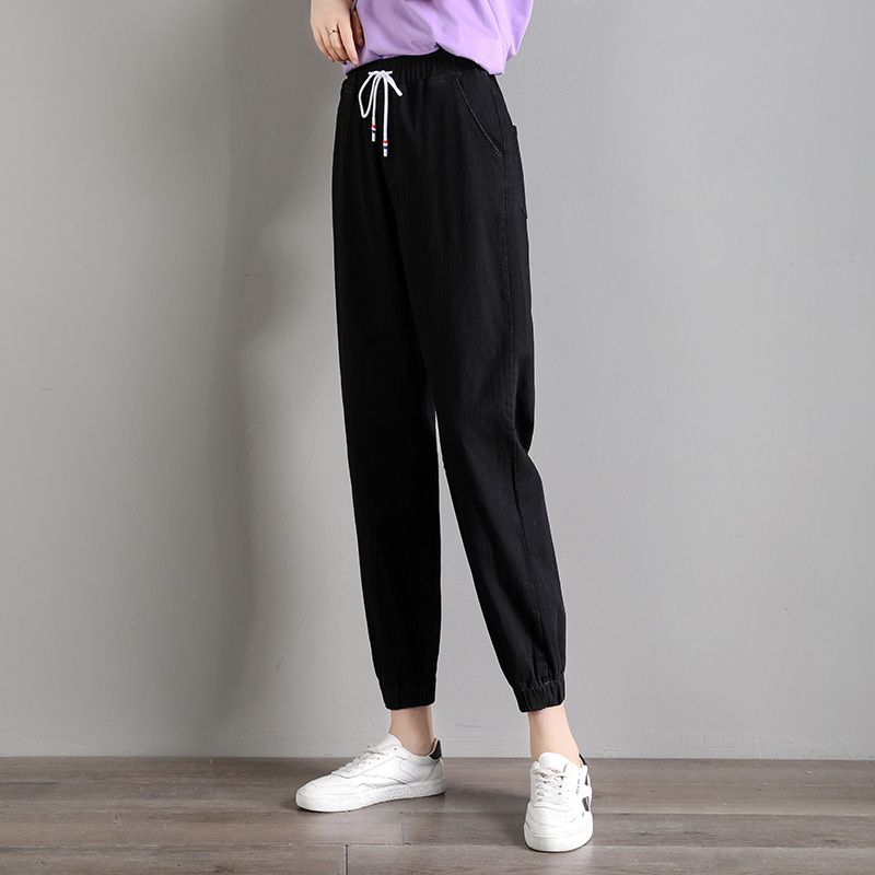 Pantalon léger femme en cow-boy - Ref 3430176 Image 4